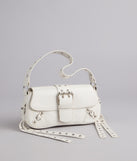 Tough Love Buckle Shoulder Bag