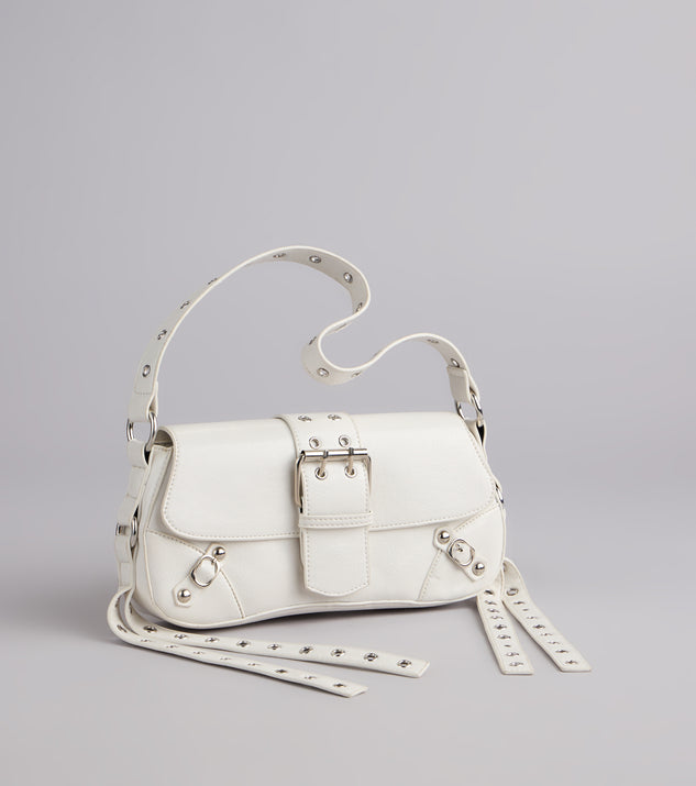 Tough Love Buckle Shoulder Bag
