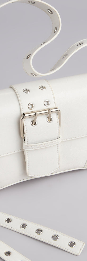 Tough Love Buckle Shoulder Bag