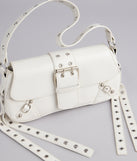 Tough Love Buckle Shoulder Bag