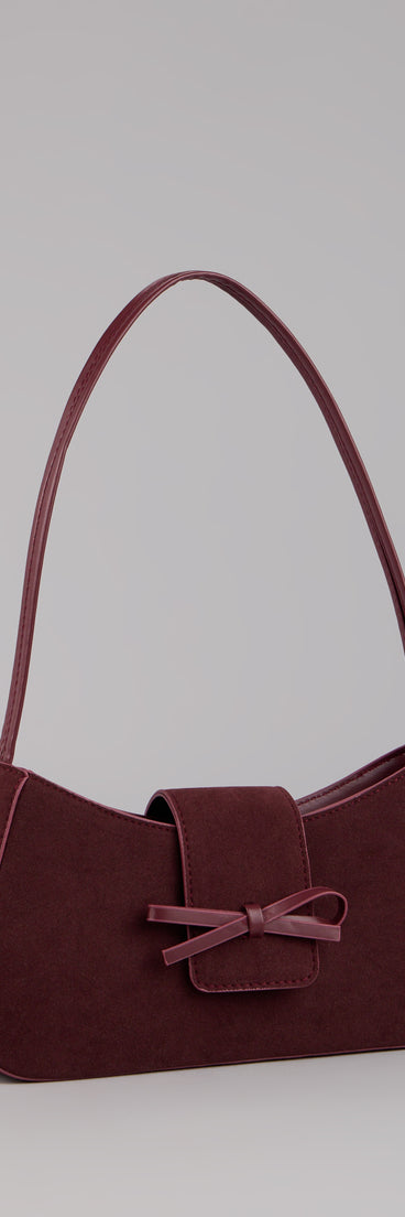 Style your vibe in seconds with the Darling Details Bow Shoulder Bag, a fashion accessories essential that completes any outfit with ease.