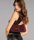 Darling Details Bow Shoulder Bag