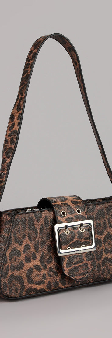Street Fierce Leopard Shoulder Bag