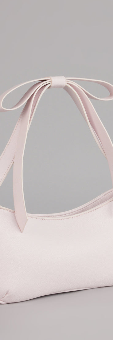 Perfectly Pretty Oversized Bow Shoulder Bag
