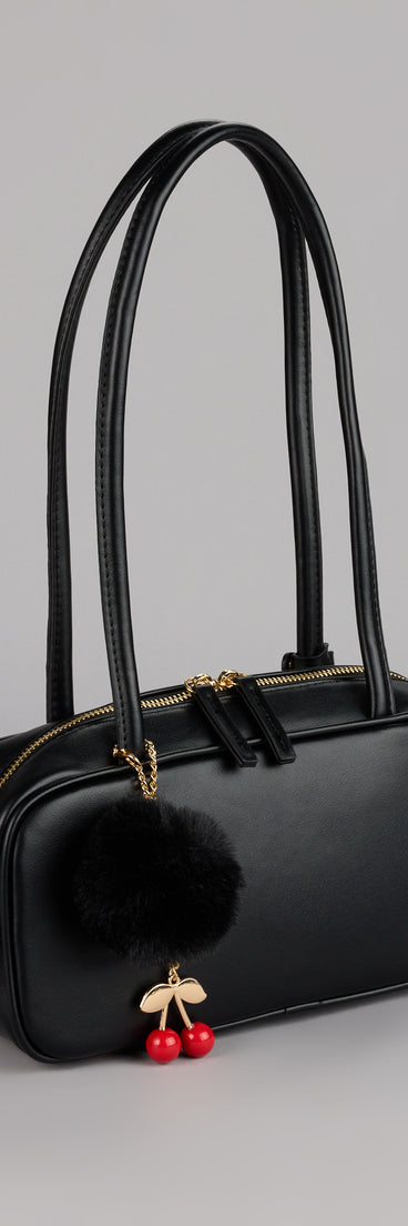 Playful Pop Keychain Shoulder Bag