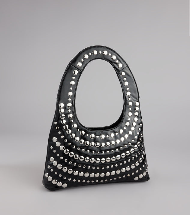 It-Girl Studded Shoulder Bag