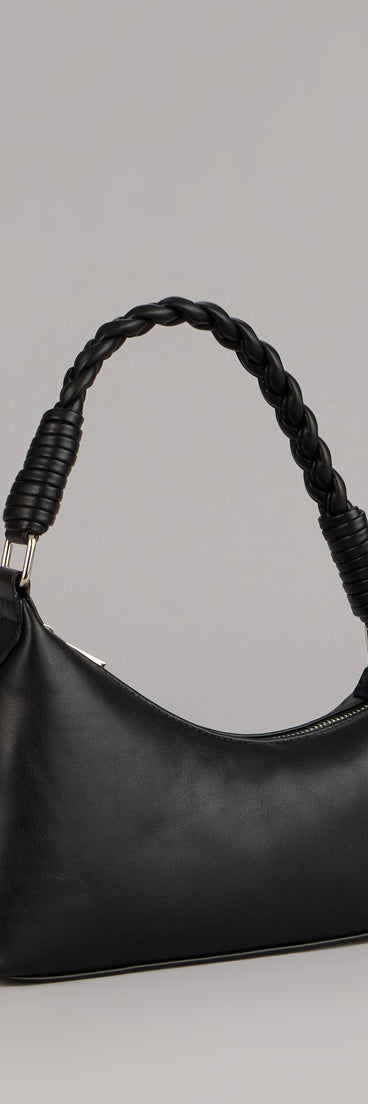 Carried Away Braided Strap Shoulder Bag