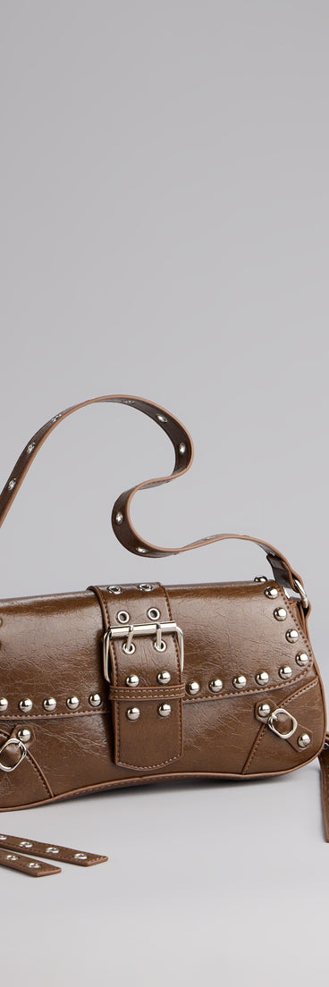 This piece brings trend-right energy to the Street Icon Buckle Shoulder Bag, perfect for fall outfits that stand out.