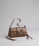 Street Icon Buckle Shoulder Bag