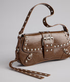 Street Icon Buckle Shoulder Bag