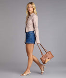 Chic Plus One Buckle Shoulder Bag