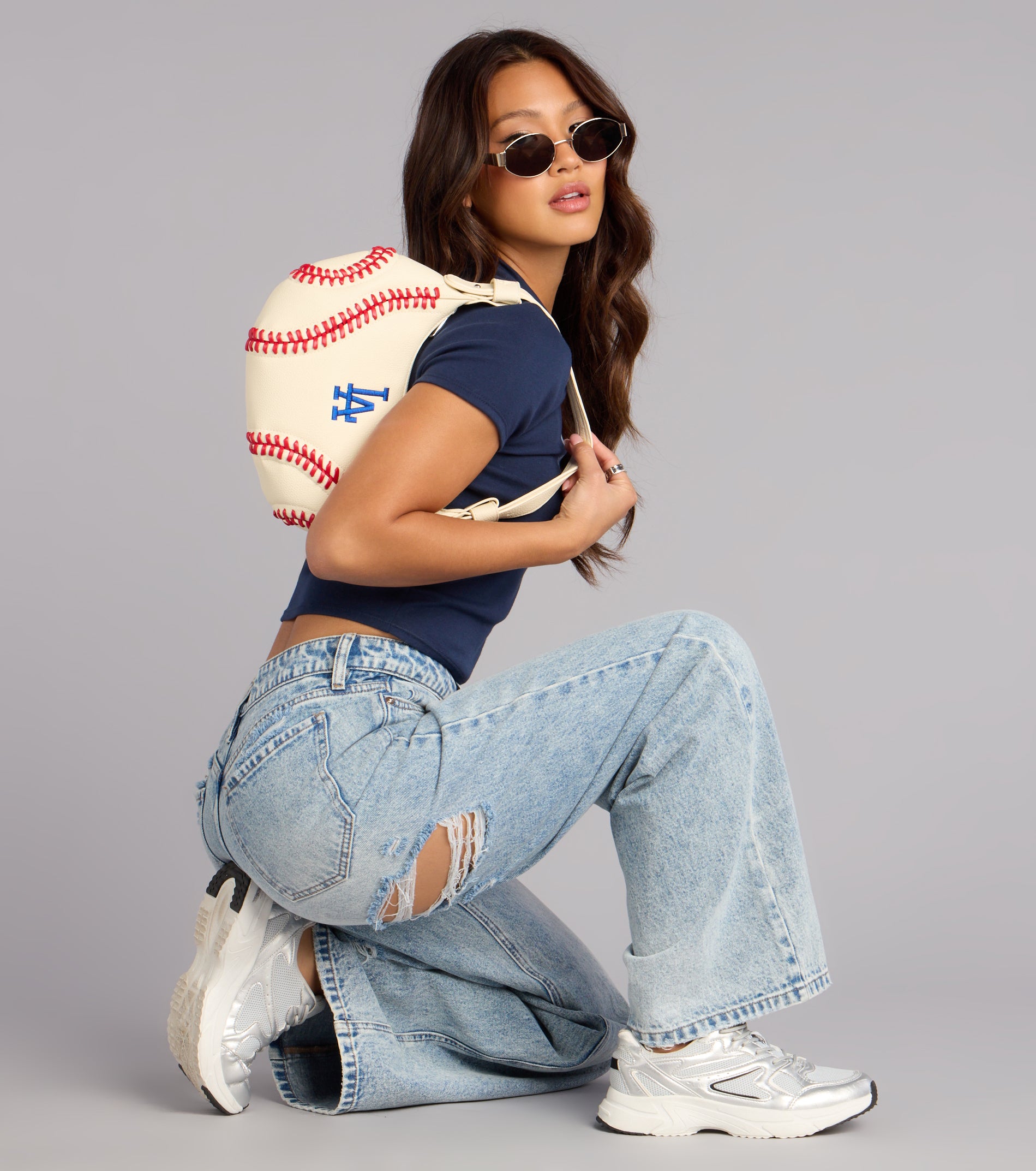 Game Day LA Dodgers Baseball Shoulder Bag | Windsor