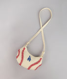 Game Day LA Dodgers Baseball Shoulder Bag