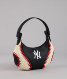 Street Style NY Yankees Baseball Shoulder Bag