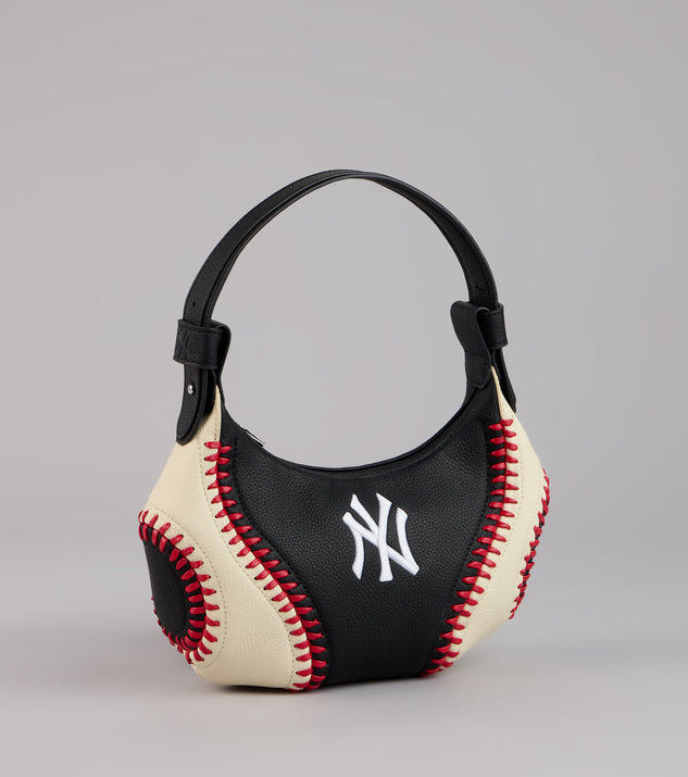 Street Style NY Yankees Baseball Shoulder Bag