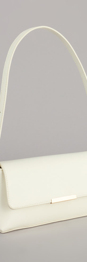 It Girl Vibe Faux Leather Shoulder Bag