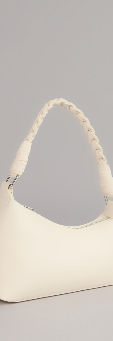 Carried Away Braided Strap Shoulder Bag
