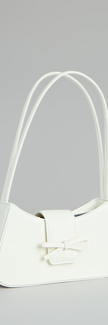 Charm Factor Bow Shoulder Bag