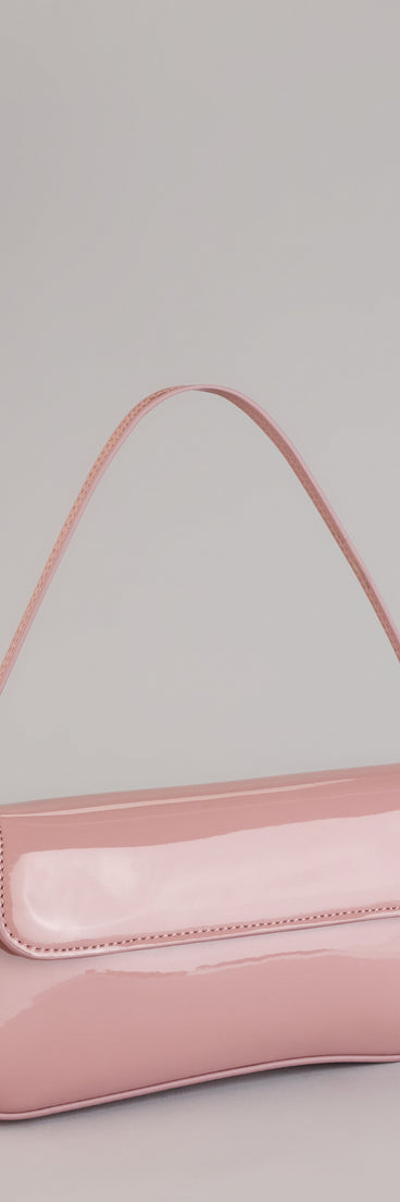 Talk Glossy to Me Patent Shoulder Bag