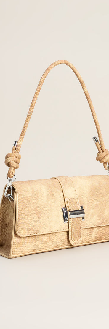 Trendsetter Faux Leather Shoulder Bag
