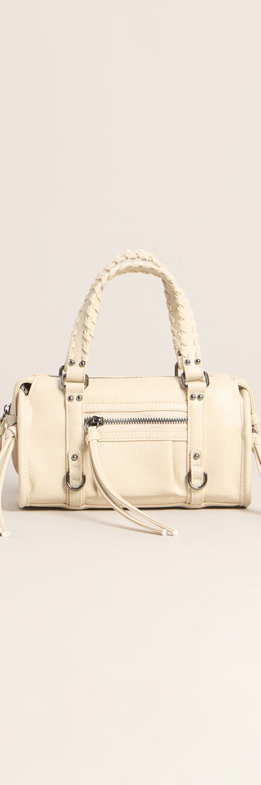 City Rush Faux Leather Shoulder Bag