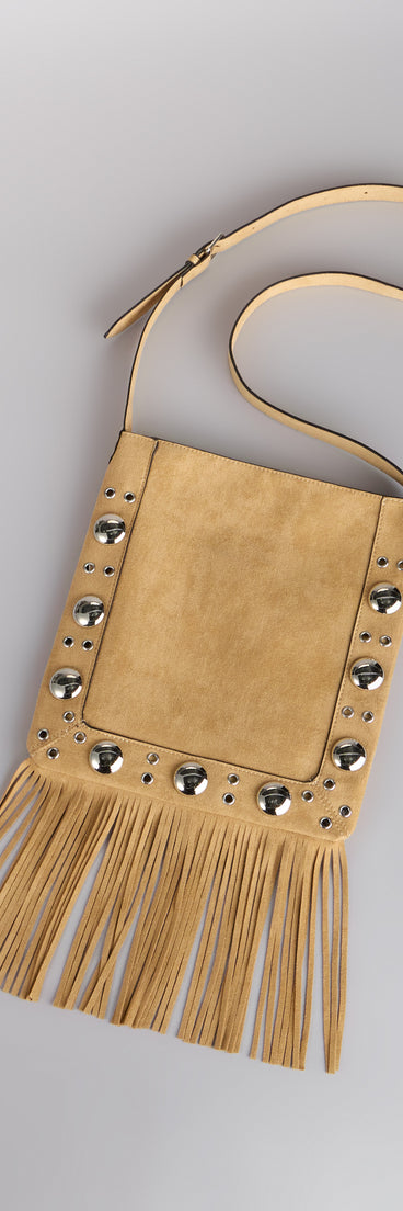 Carry It All Fringe Statement Bag