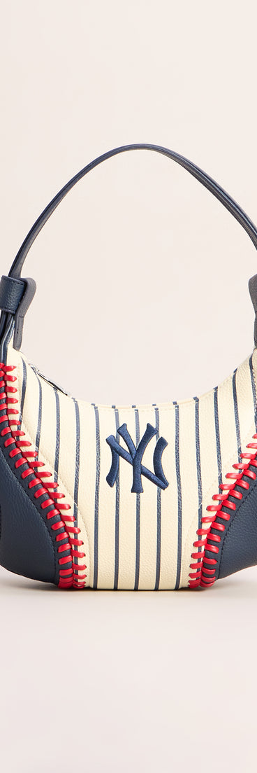 Street Style NY Yankees Baseball Shoulder Bag