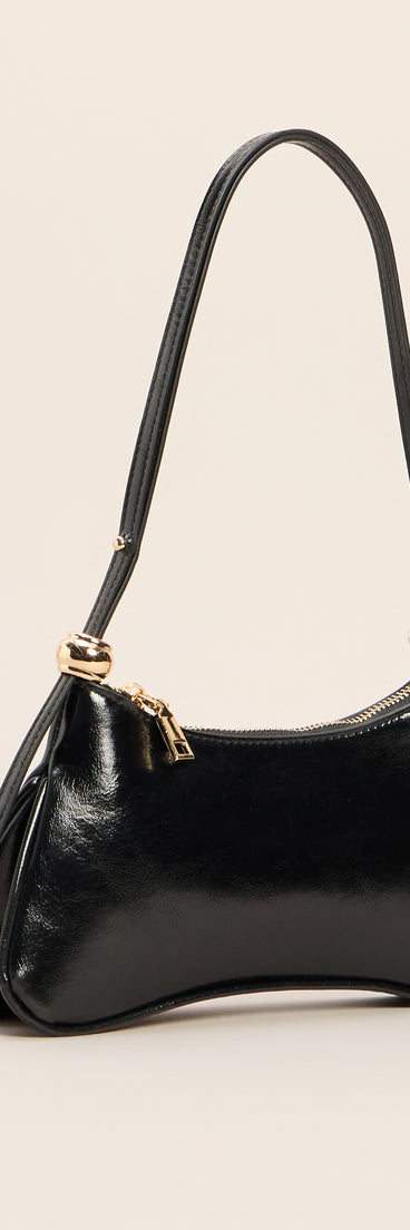 Off Duty Polish Sleek Shoulder Bag