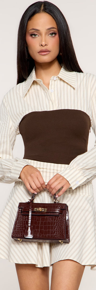Handle It Top Mini Bag