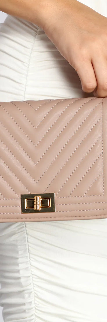 Casually Quilted Crossbody Purse