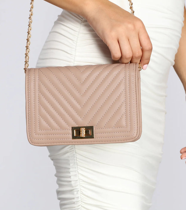 Casually Quilted Crossbody Purse