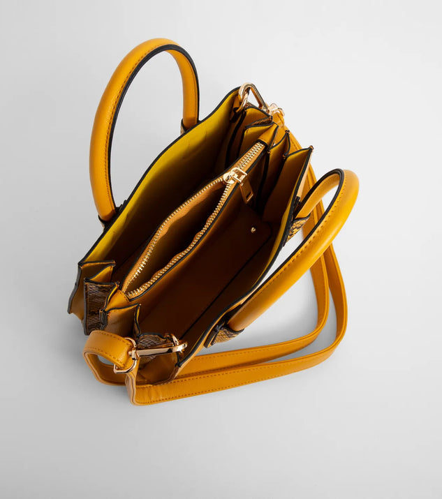 Poised And Chic Satchel