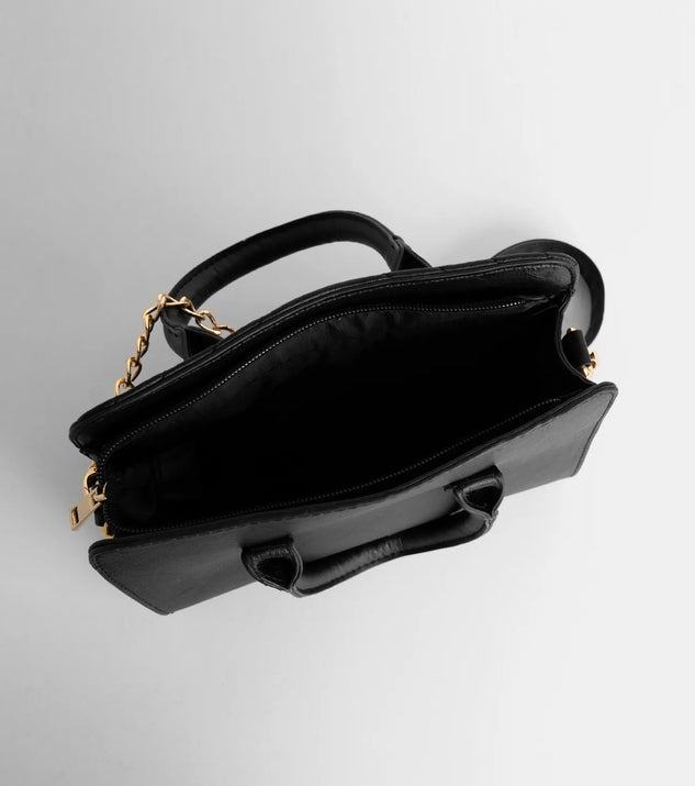 Cross-body Quilted Satchel