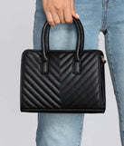 Cross-body Quilted Satchel
