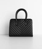 Cross-body Quilted Satchel