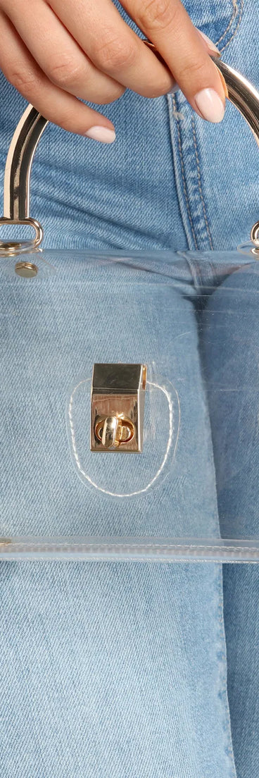 A Clear View Mini Purse