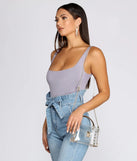 A Clear View Mini Purse