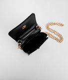 Mini Faux Leather Purse