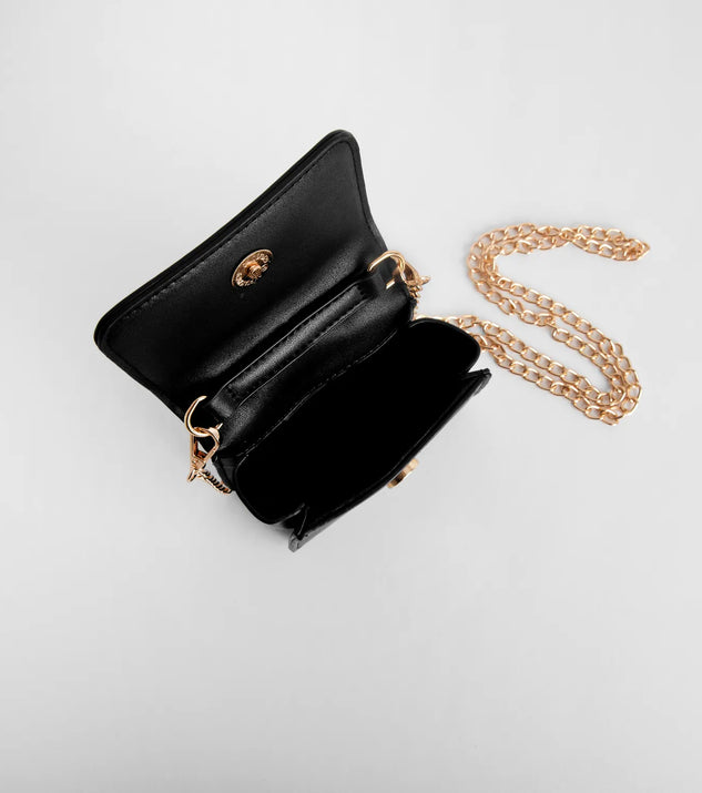 Mini Faux Leather Purse