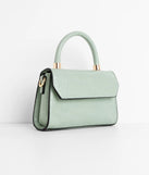 Mini Matte Snake Textured Purse