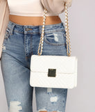 Classic And Sophisticated Faux Leather Crossbody