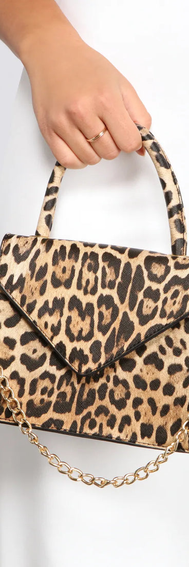 Fierce And Fab Leopard Purse