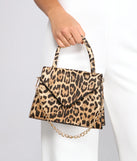 Fierce And Fab Leopard Purse