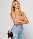 Trend Alert Acrylic Geometric Purse