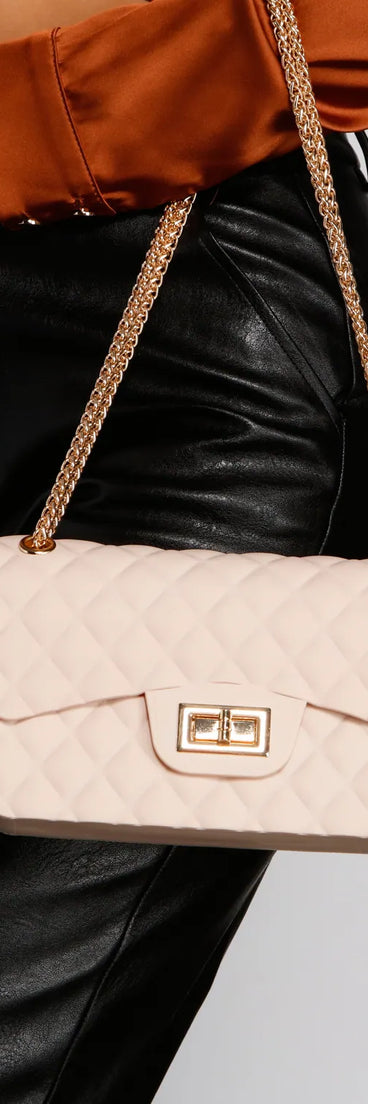 Live That Luxe Life Crossbody Purse