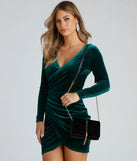Bring The Luxe Look Velvet Crossbody Purse