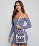 Clear Must-Have Top Handle Bag