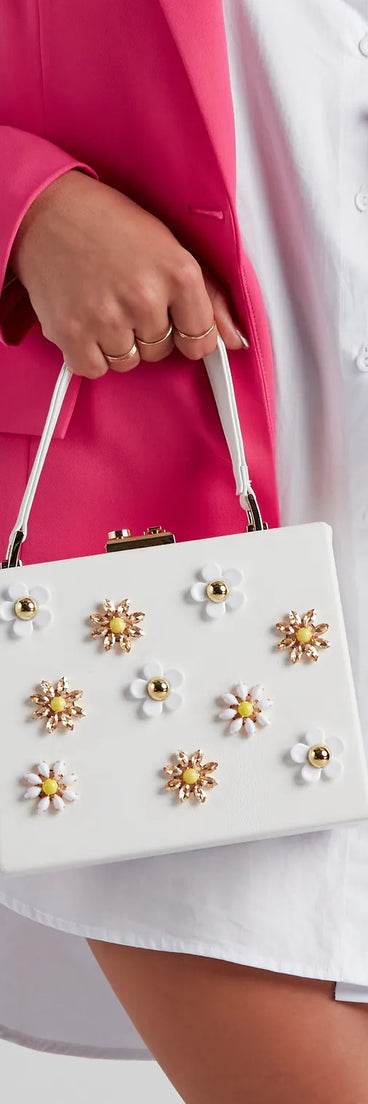 Cute As A Daisy Box Handbag