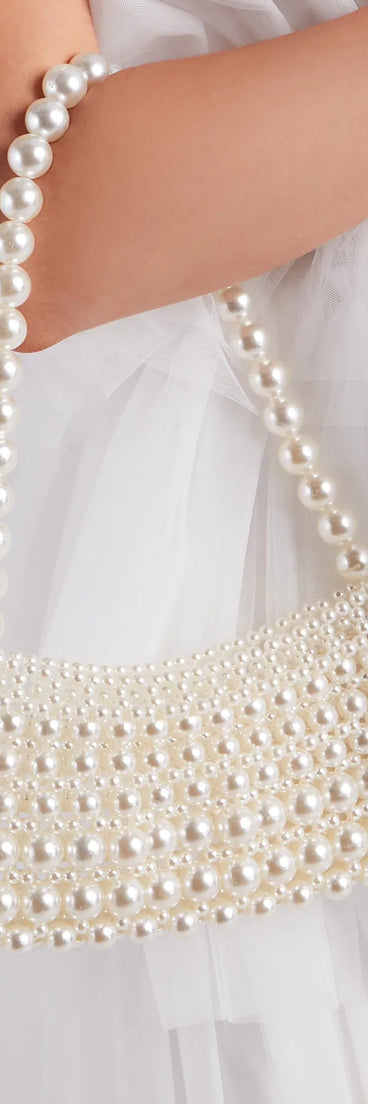 Trendsetting Moment Pearl Shoulder Bag