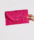 Summer Perfection Straw Clutch